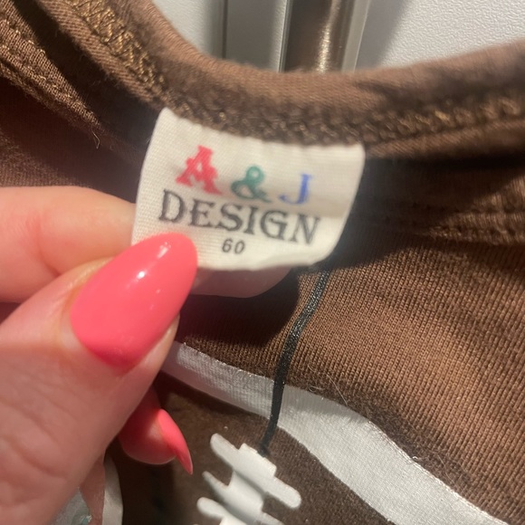 💫Baby Footbxll Onesie - Picture 2 of 3